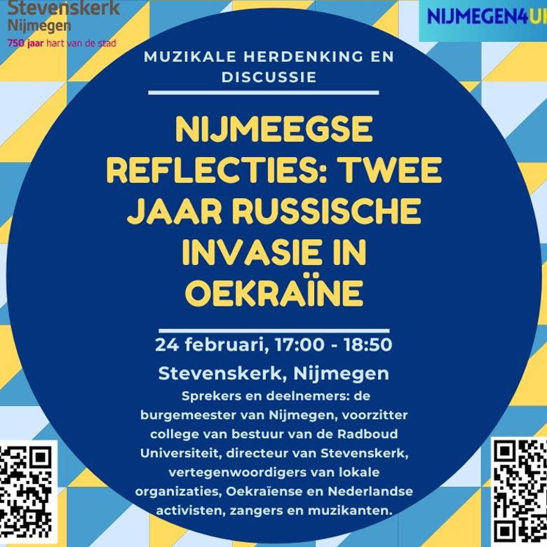 Nijmeegse reflecties: twee jaar Russische invasie in Oekraïne