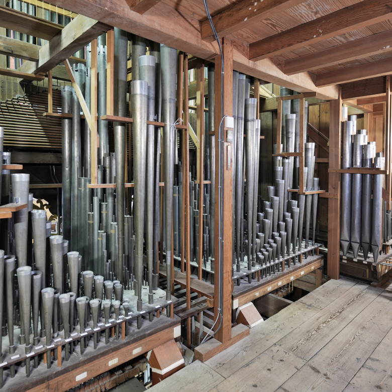 Rondleiding door het König-orgel tijdens König-dag