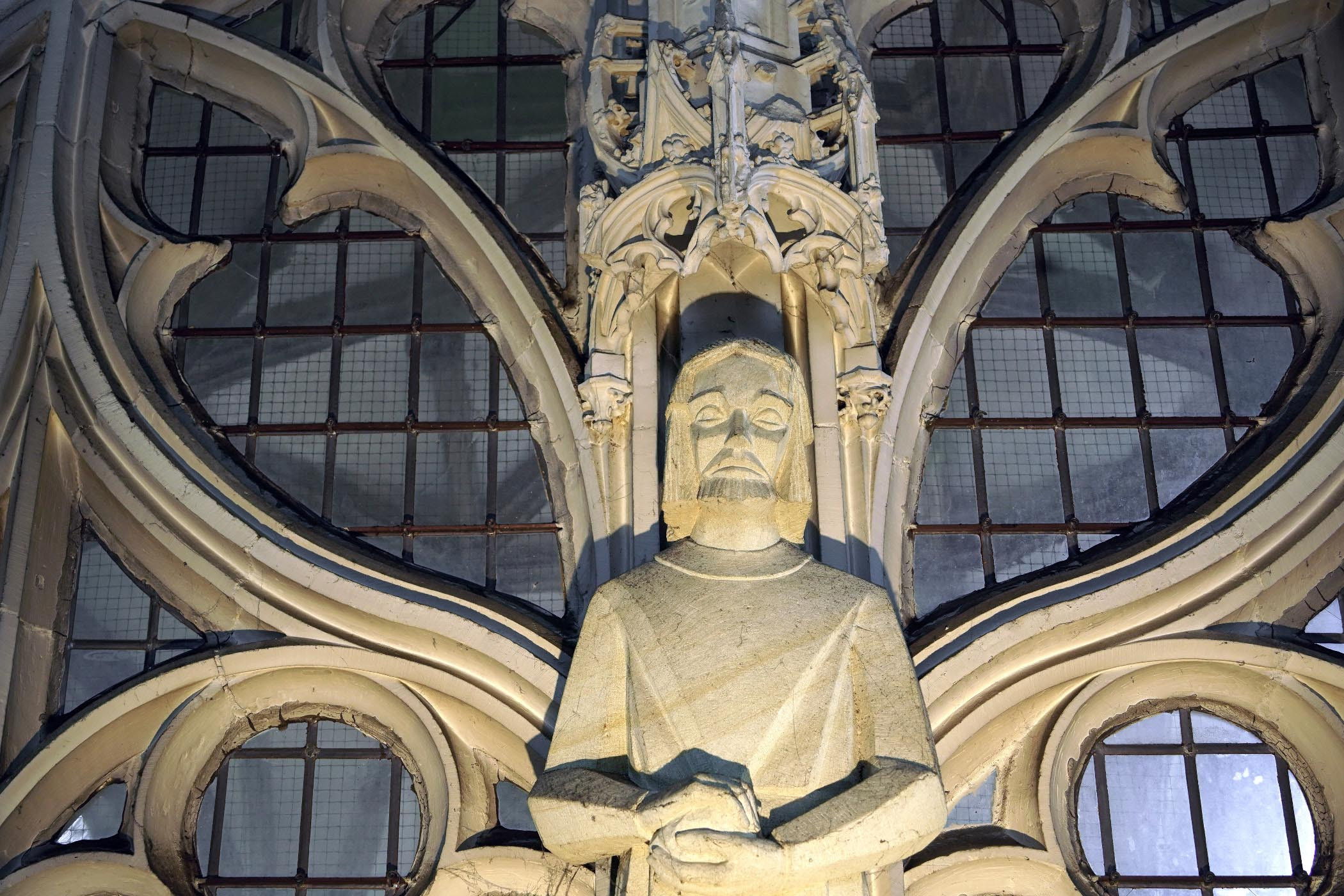 Stefanusbeeld van Giuseppe Roverso in de Stevenskerk