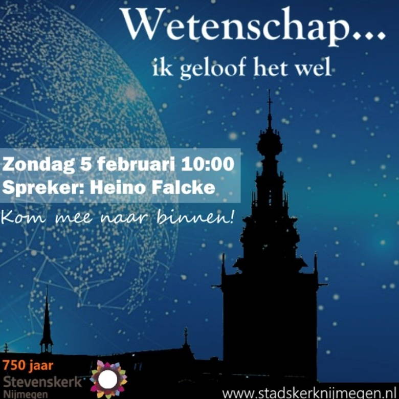 Zondagsviering: 'Wetenschap... ik geloof het wel'