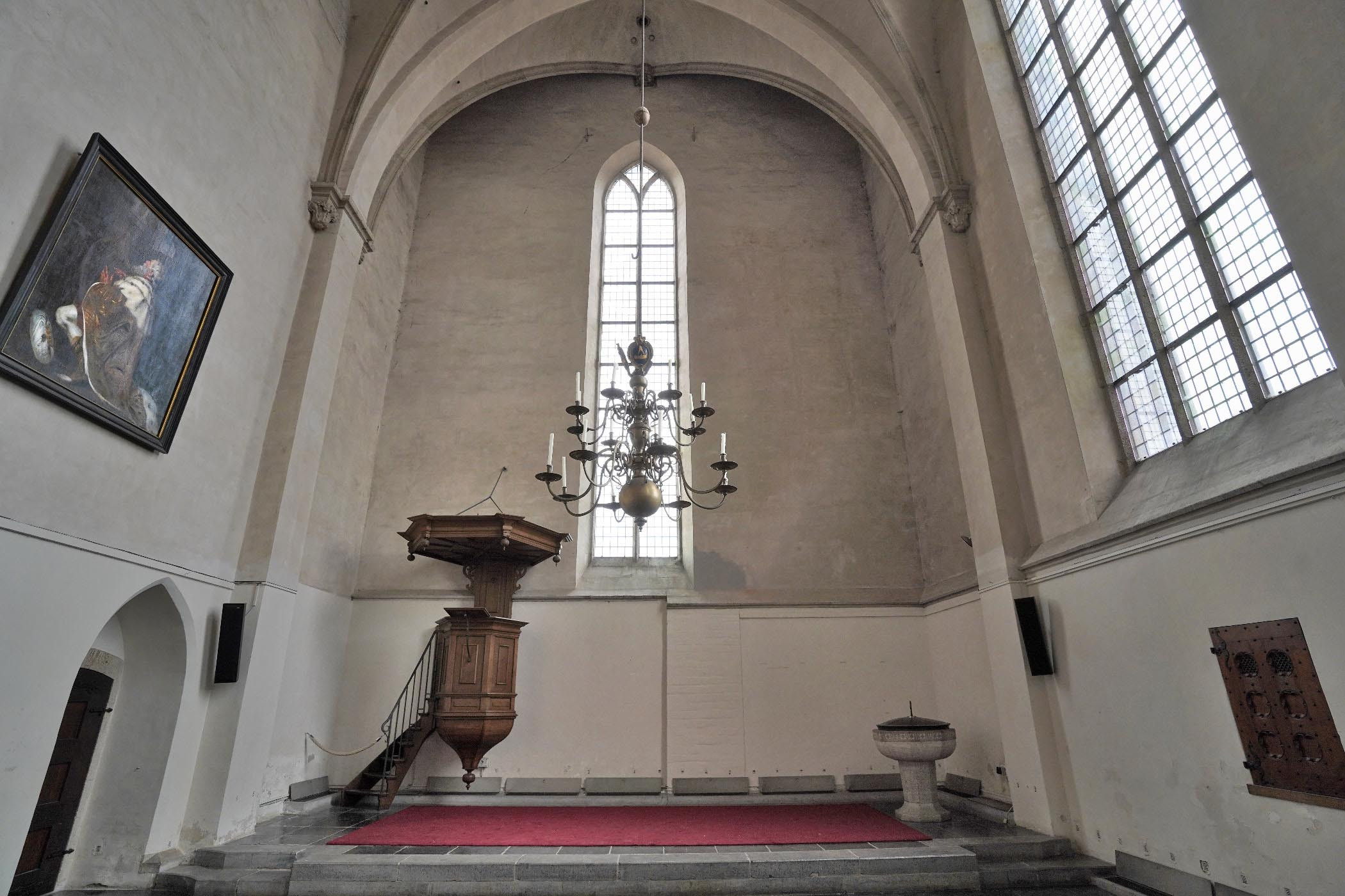 Noorderkapel Stevenskerk gezien vanuit de kerk