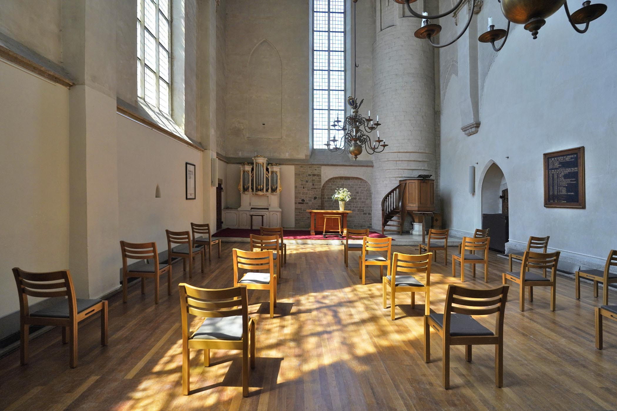 Zuiderkapel Stevenskerk gezien vanuit de kerk