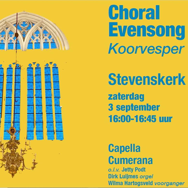 Engelse koorvespers 
Capella Cumerana